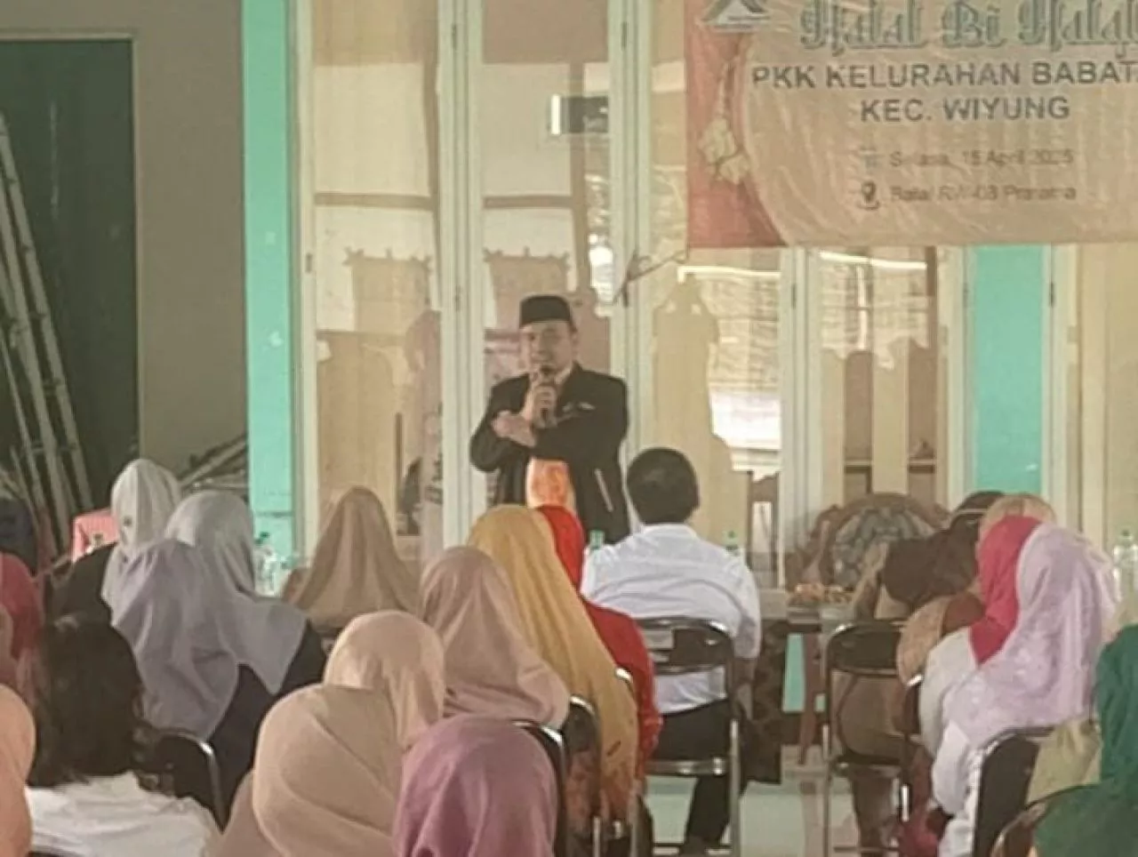 Hadiri Halal Bihalal, Ini Pesan Johari Mustawan kepada Ibu PKK Kelurahan Babatan