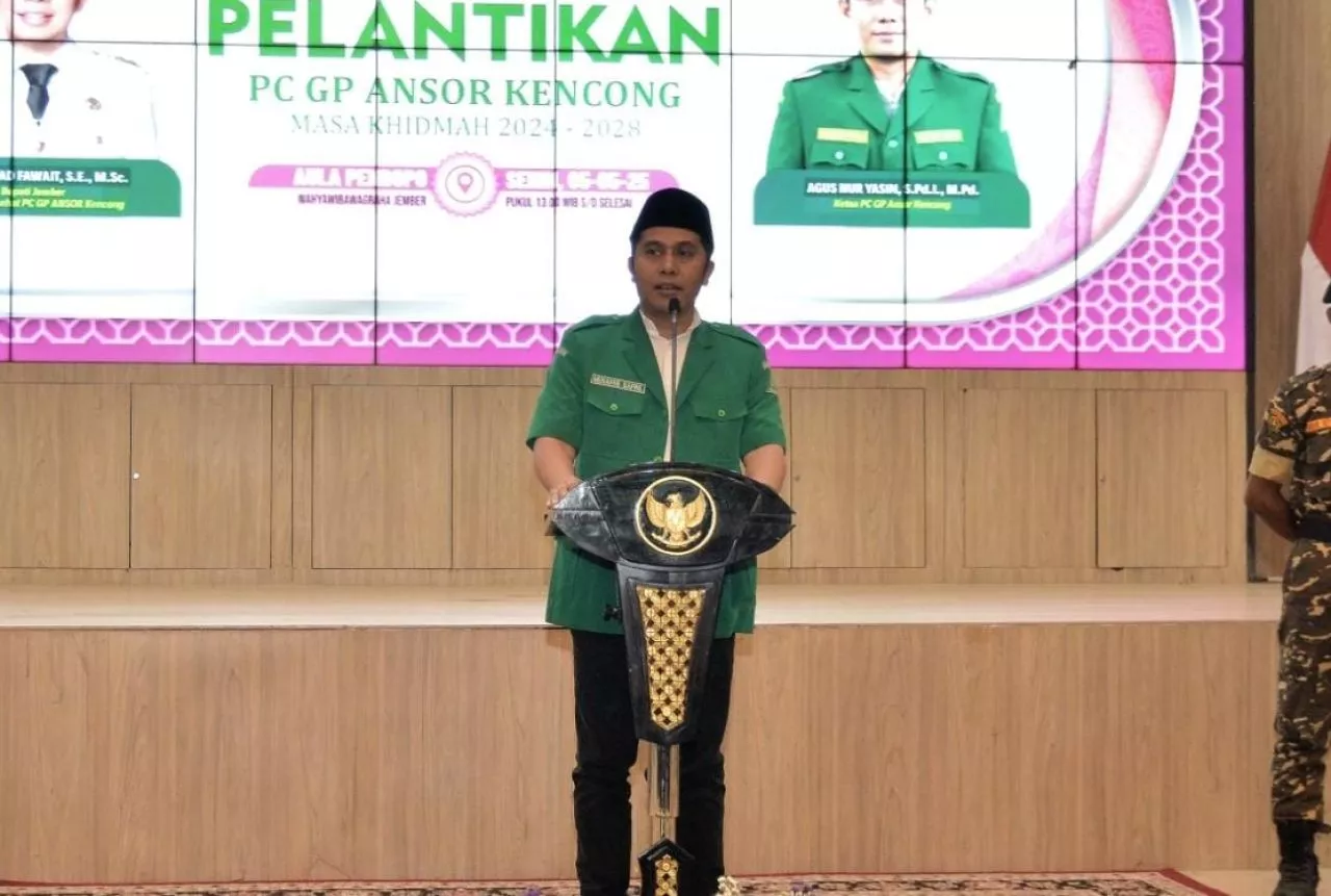 Ketua Ansor Jatim Guyon Soal Cinta Perempuan di Hadapan Bupati Jember