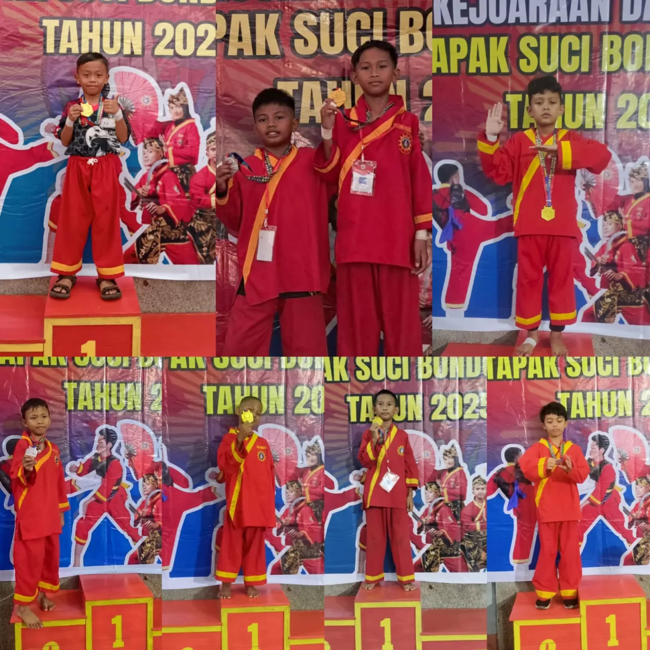 Hebat! 8 Siswa SD Plus Al Ishlah Sabet Medali di Kejurda Tapak Suci Bondowoso 2025