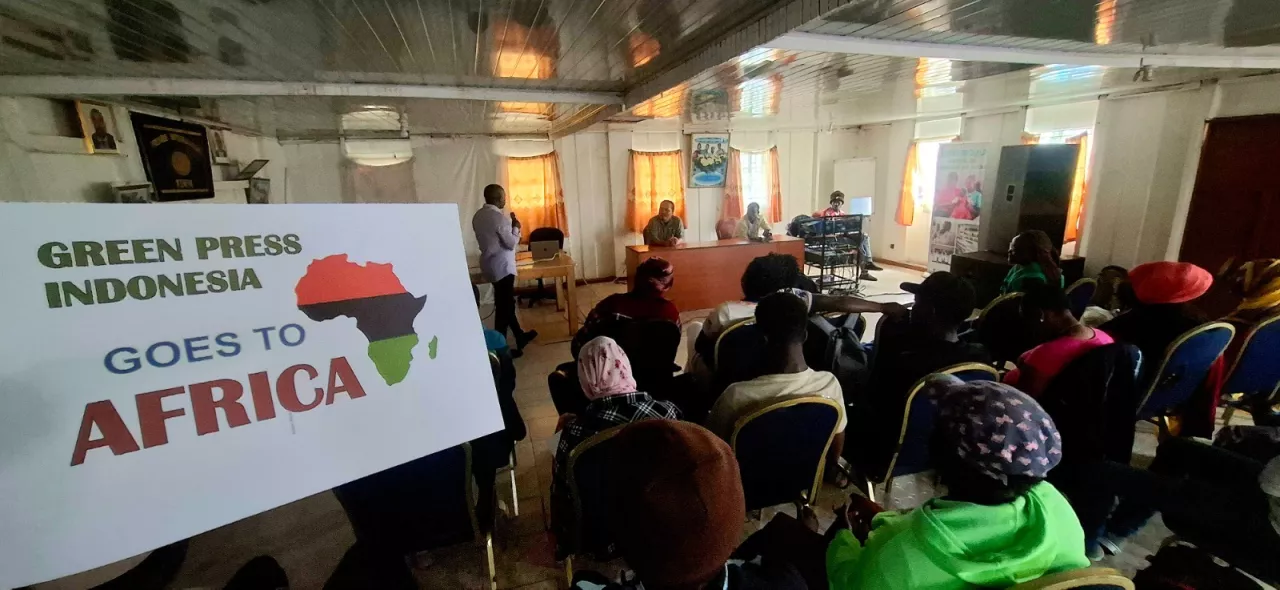 Disinformasi Iklim, Masalah Global yang Diungkap Green Press Indonesia di Afrika