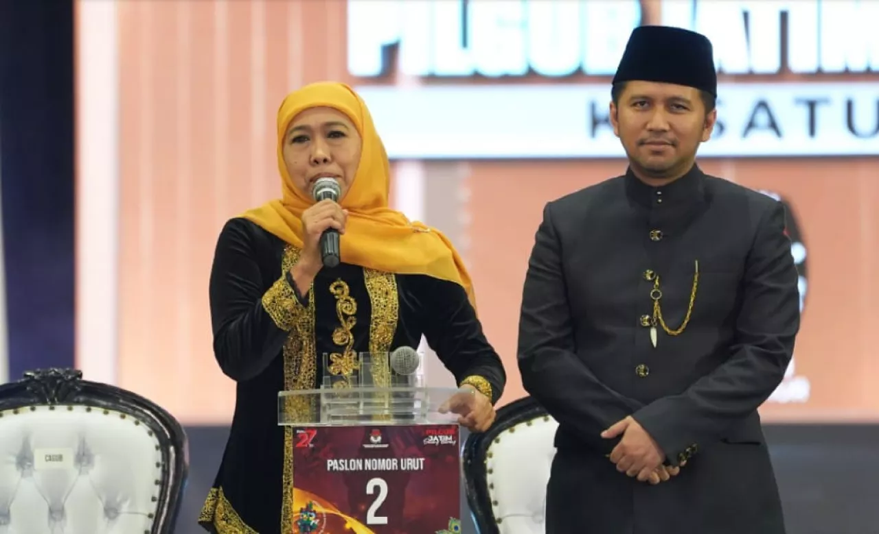 Survei The Republic Institute Potret Mayoritas Warga Jatim Puas Kinerja Khofifah-Emil dalam 100 Hari