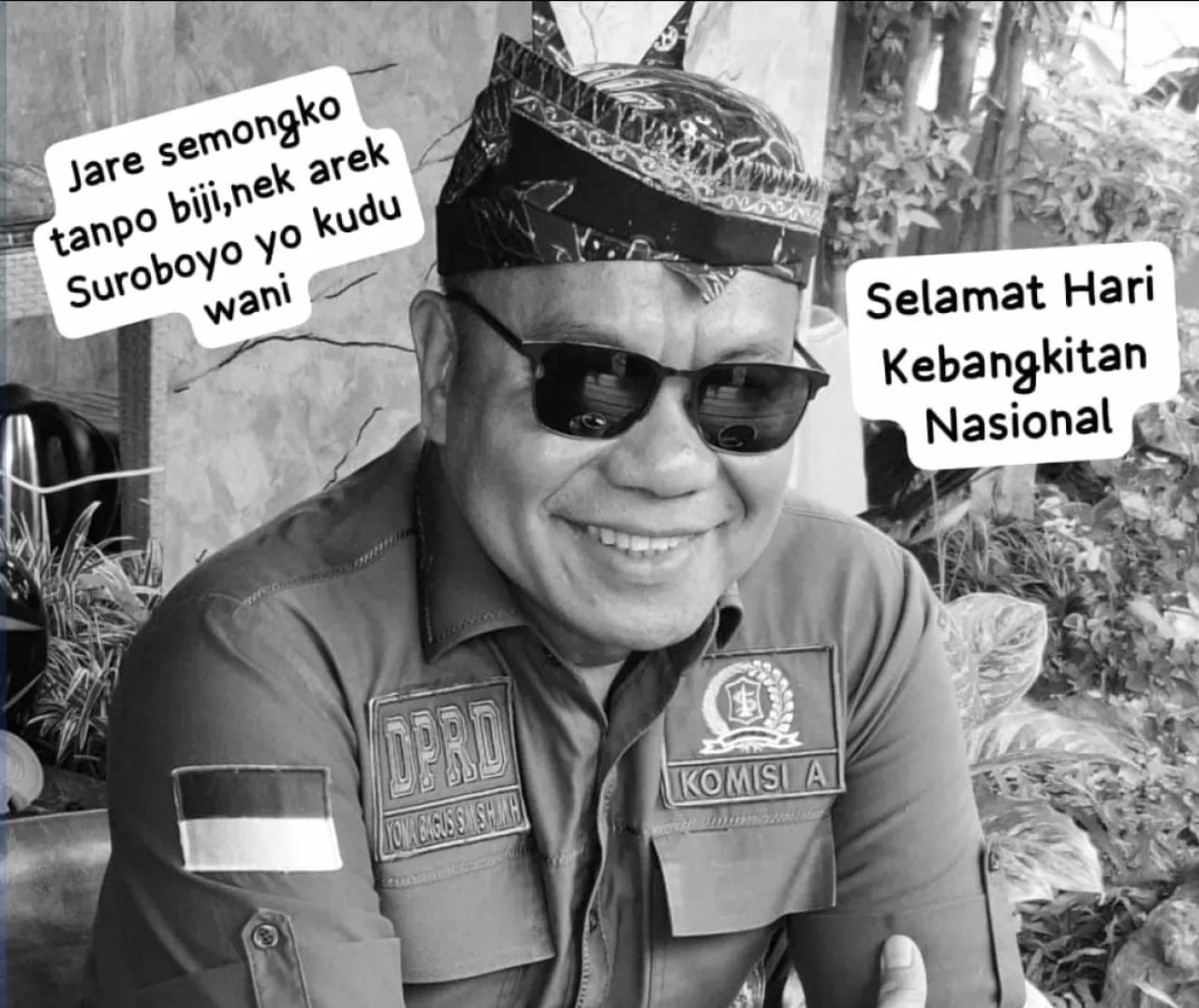 Harkitnas Cak YeBe Ajak Warga Surabaya Wani Gak Korupsi!