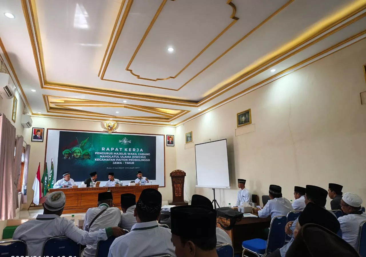 MWCNU Paiton Gelar Raker, Perkuat Sinergi untuk Program yang Lebih Maslahah
