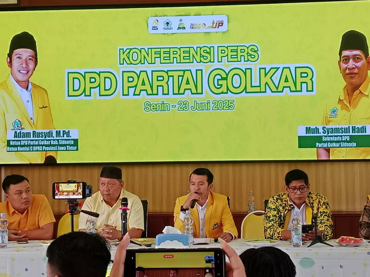 Golkar Sidoarjo Minta Bupati dan Wabup Jaga Stabilitas, Tak Terjebak Konflik