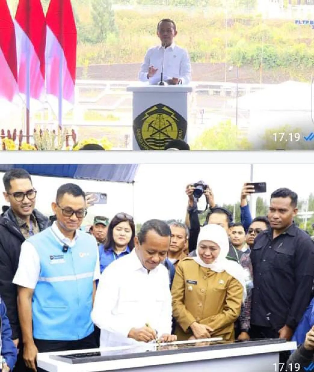 Resmikan PLTP, Bahlil Puji Bondowoso yang Indah dan Kaya Energi