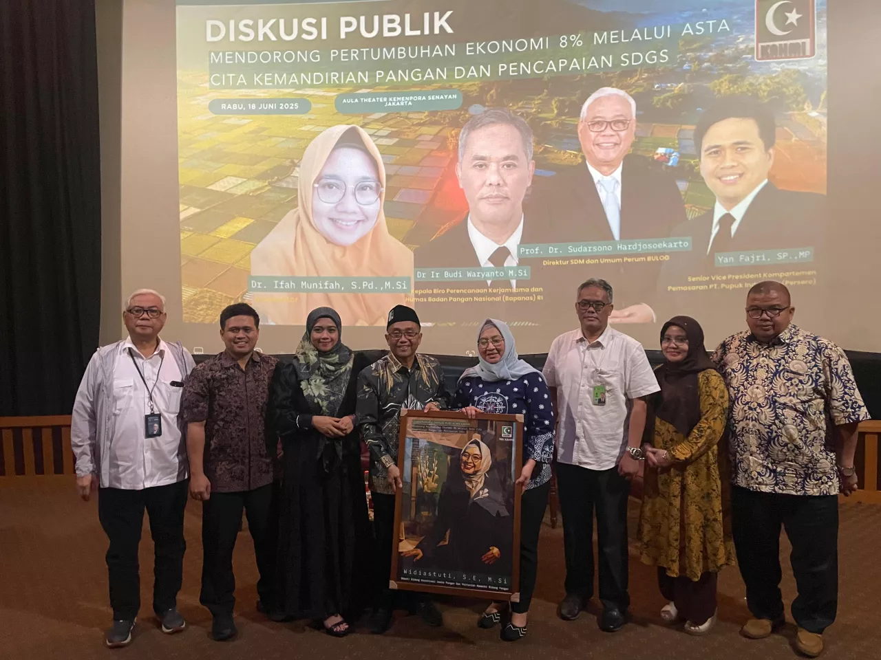Kahmi Dorong Kemandirian Pangan dan Pertumbuhan Ekonomi 8 %