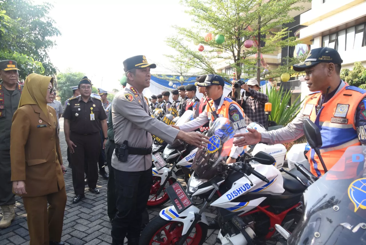 Kapolresta Sidoarjo : Warga Dihimbau Untuk Tertib Ber-Lalu Lintas