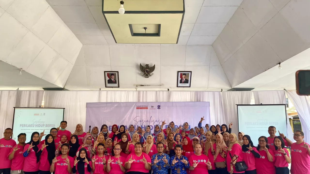 PT. HM Sampoerna Tbk SKT Plant Rungkut 1 Surabaya, Laksanakan Sosialisasi Perilaku Hidup Bersih