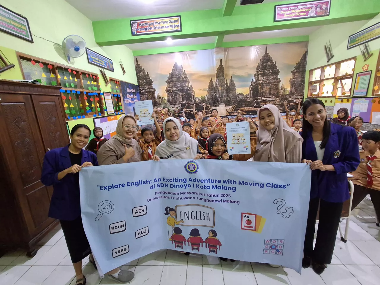 Explore English, Petualangan Seru Siswa SDN Dinoyo I Malang