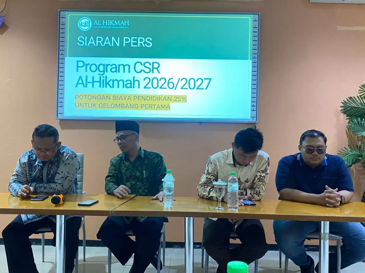 Yayasan Al Hikmah Surabaya Beri Diskon 25% untuk Pendaftar Gelombang Pertama