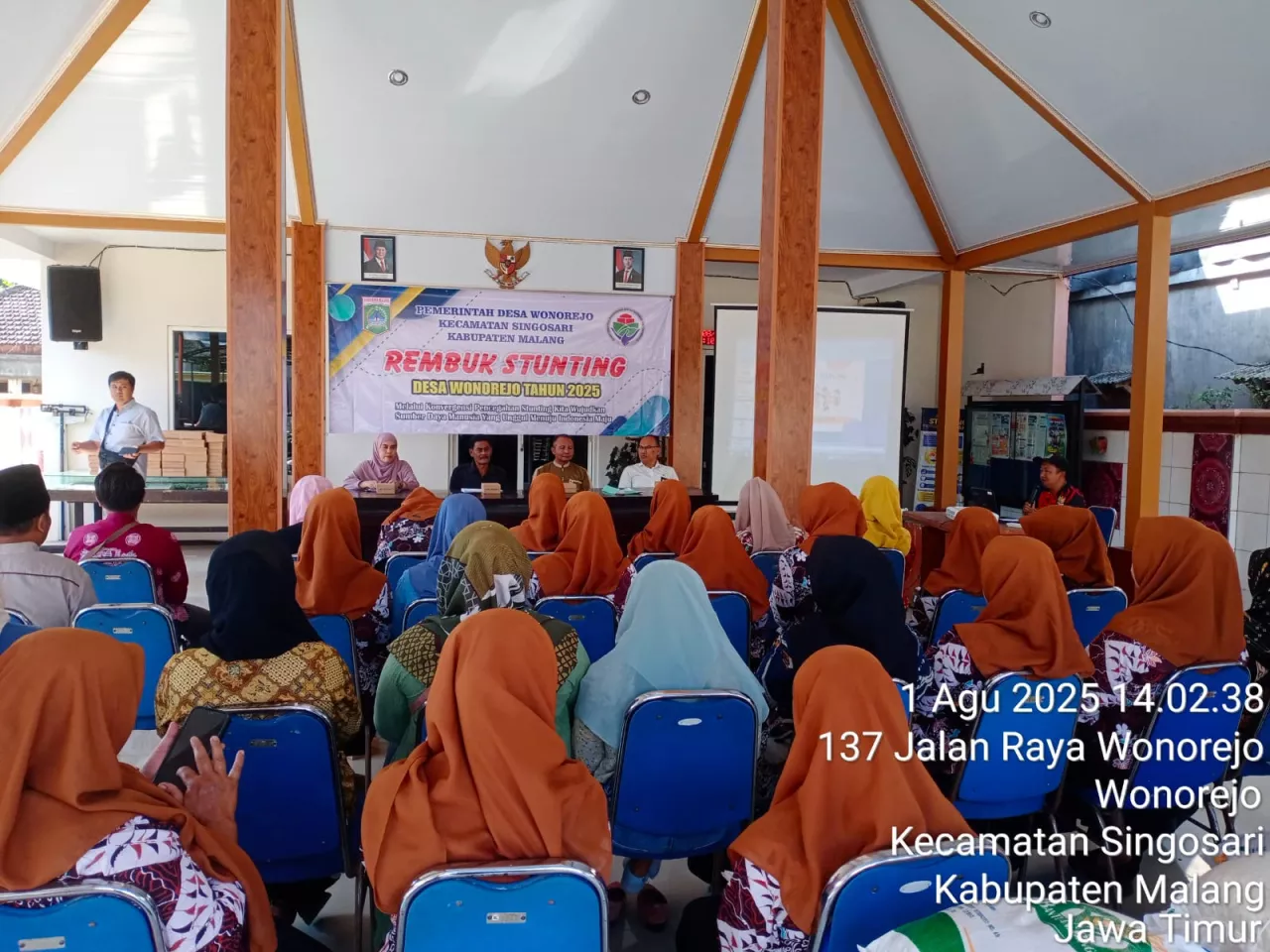 Pemdes Wonorejo Gelar Rembug Stunting Guna Perkuat  Perencanaan Penanganan Stunting Secara Sistemik