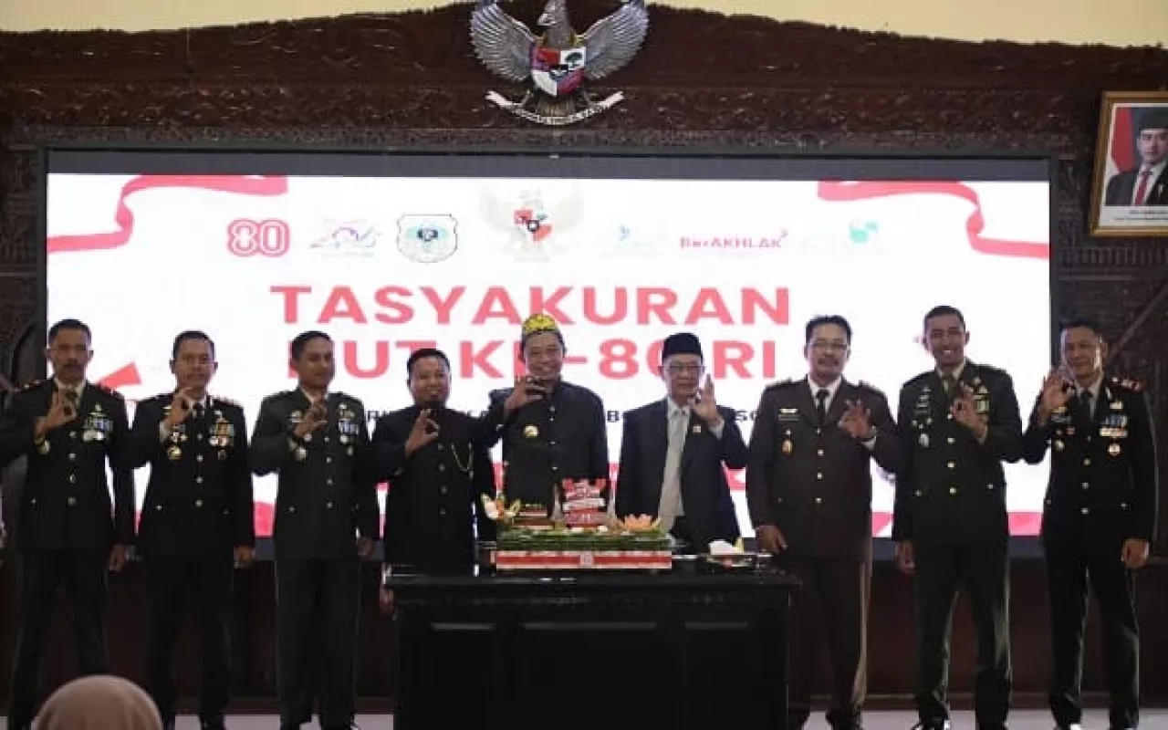 Pemkab Bondowoso Gelar Tasyakuran HUT ke-80 RI: Bupati Hamid Ajak Perkuat Persatuan dan Gotong Royong