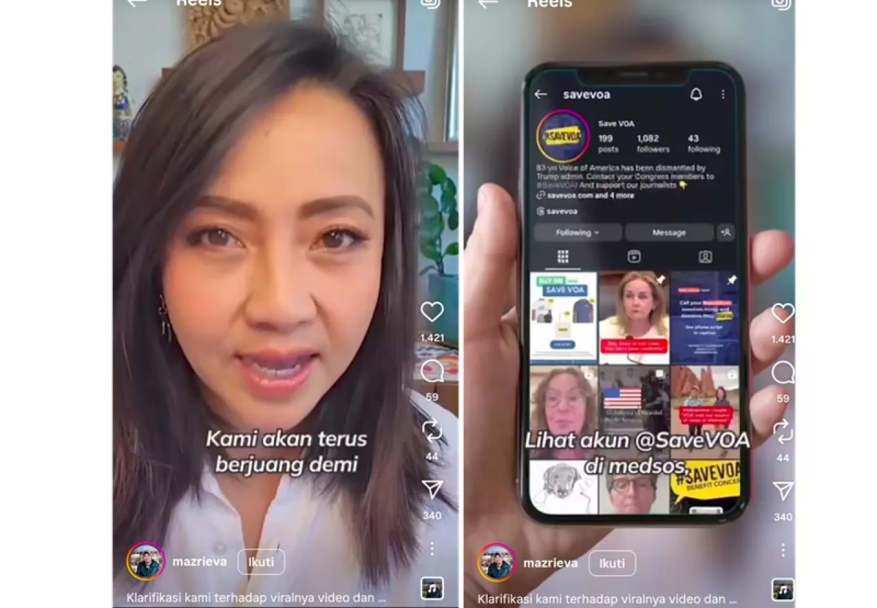 Karyawan dan Jurnalis Voice of America (VOA) Tetap Berjuang Untuk Bisa Beraktivitas Kembali