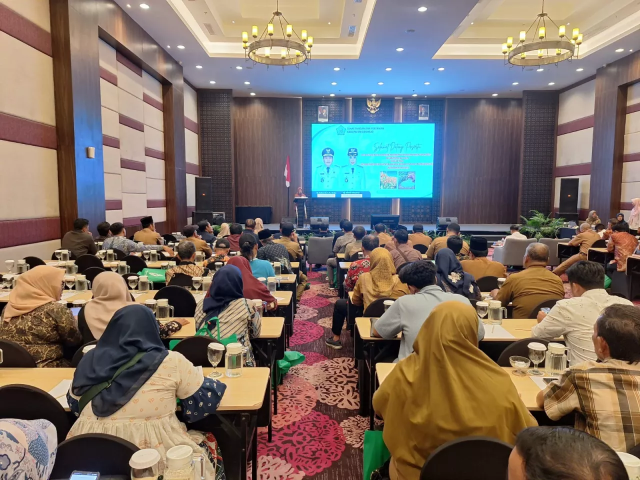 Dispaperta Sidoarjo Gelar Koordinasi dan Sinkronisasi Optimalisasi Dana Desa untuk Ketahanan Pangan