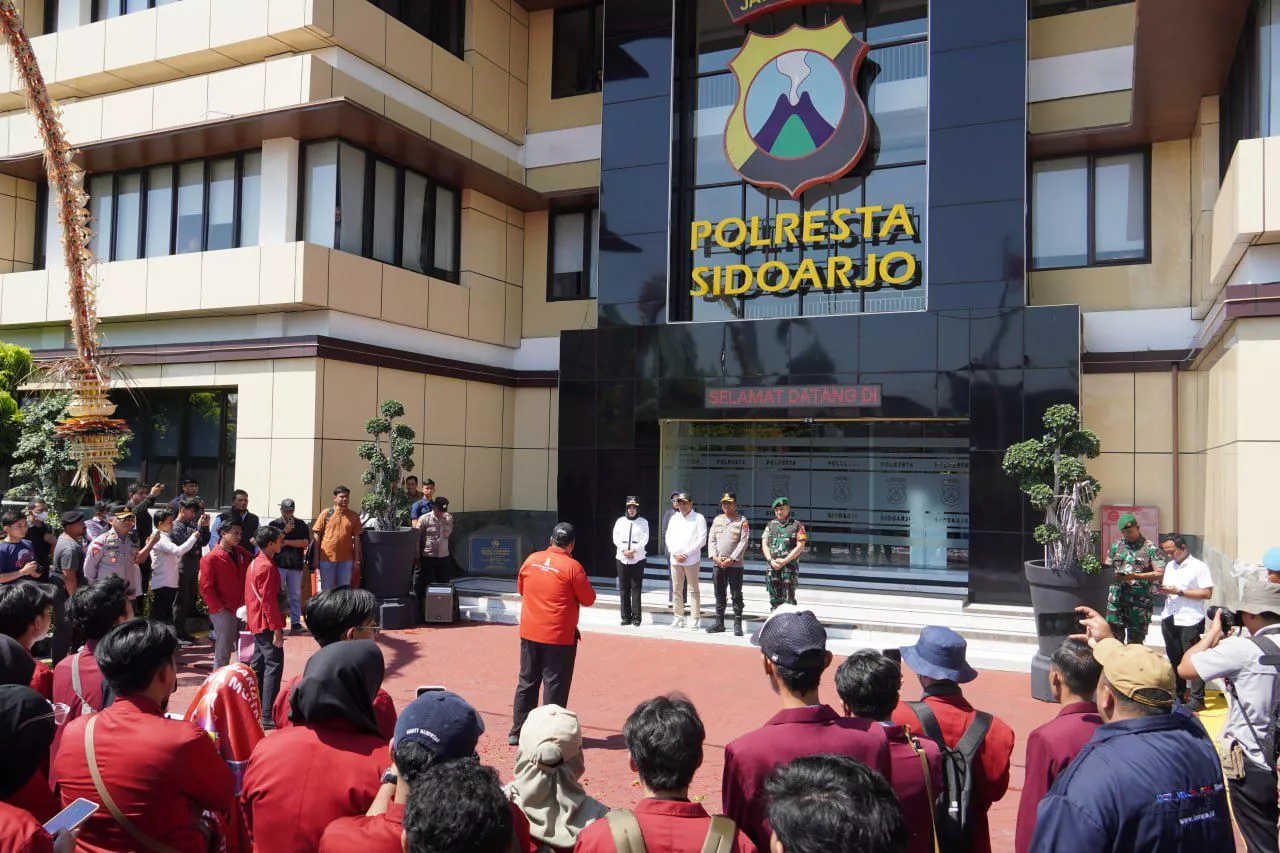 IMM Sidoarjo Gelar Aksi Damai, Tuntut Reformasi Polri dan Kapolri Mundur