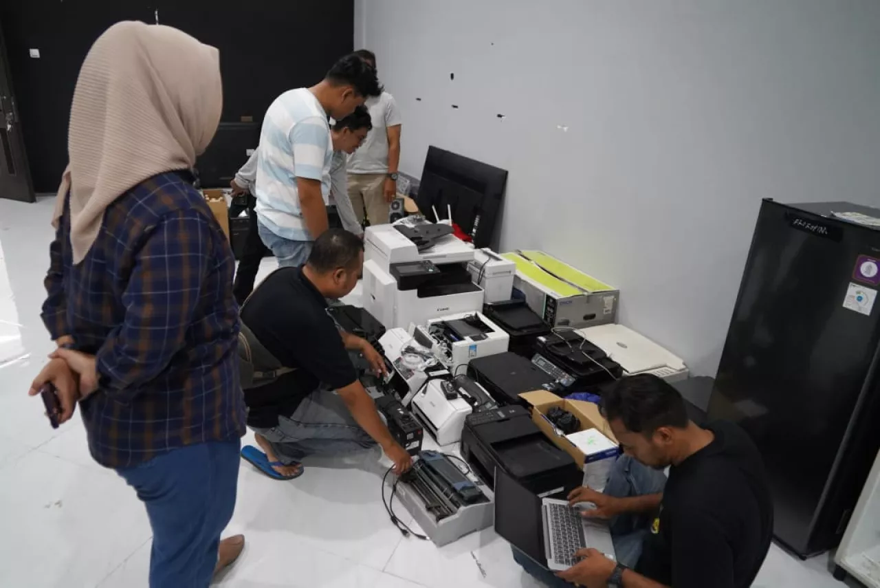 Barang Hasil Jarahan Mulai Dikembalikan di Kantor Satpol PP Kabupaten Kediri