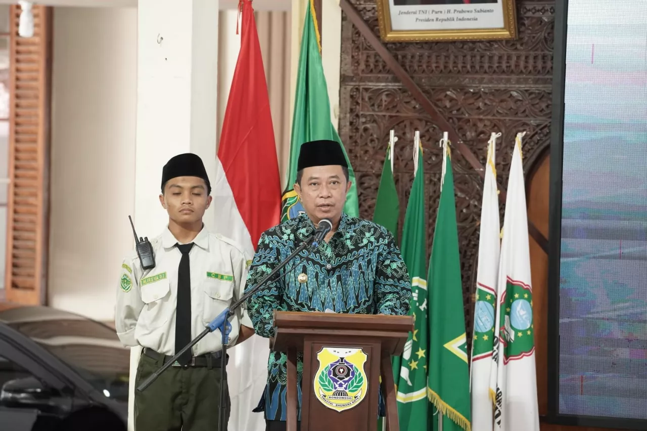 Bupati Hamid Wahid: IPNU–IPPNU Bondowoso Harus Lahirkan Kader Progresif dan Cinta Tanah Air