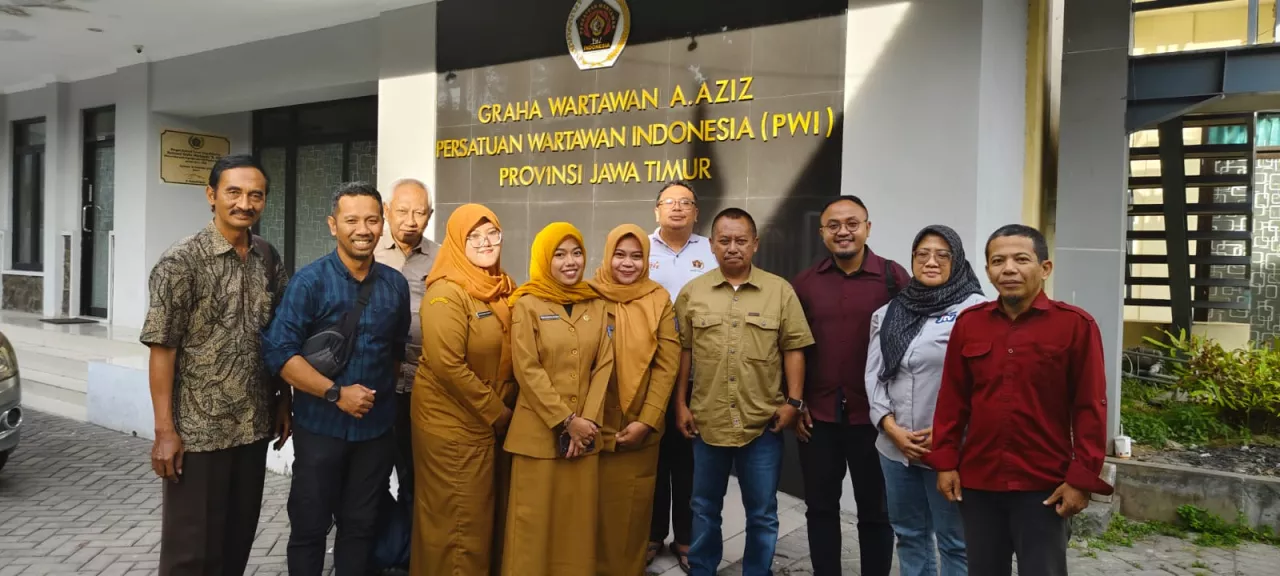 Perkuat Sinergitas, RSUD Eka Candrarini Kunjungi PWI Jatim