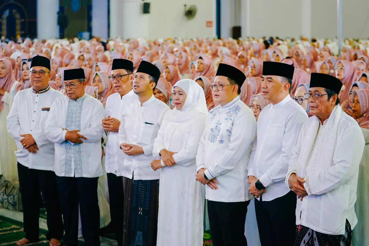 Khofifah: Maulid Nabi Momentum Rawat Harmoni dan Kedamaian