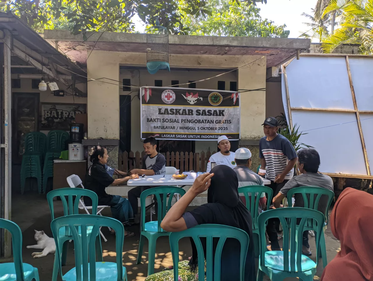 Laskar Sasak Adakan Kembali Bakti Sosial Pengobatan dan Pemeriksaan Kesehatan Gratis