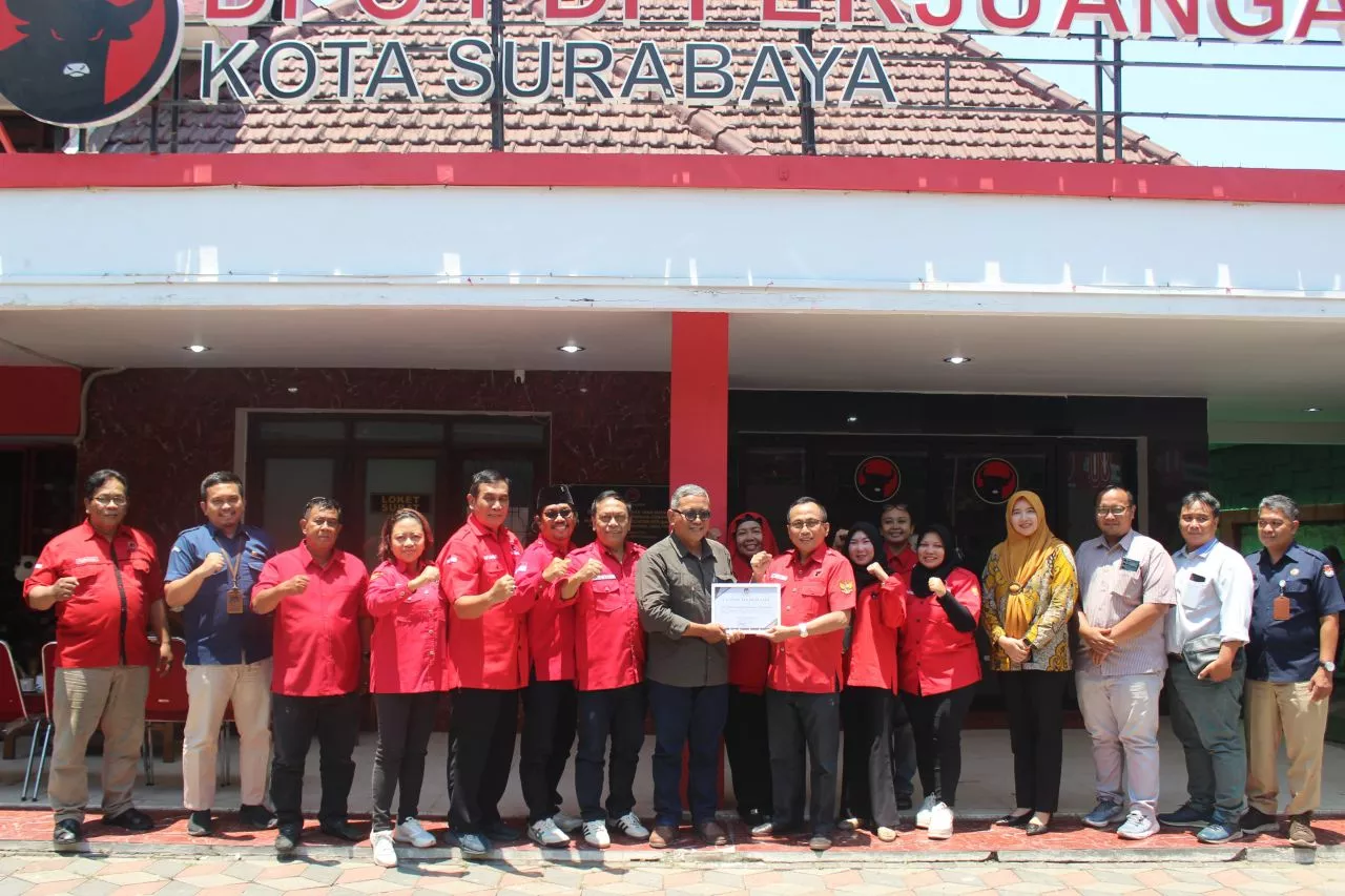 Audensi Bersama PDIP, KPU Surabaya: Urusan Dapil Masih Jauh 