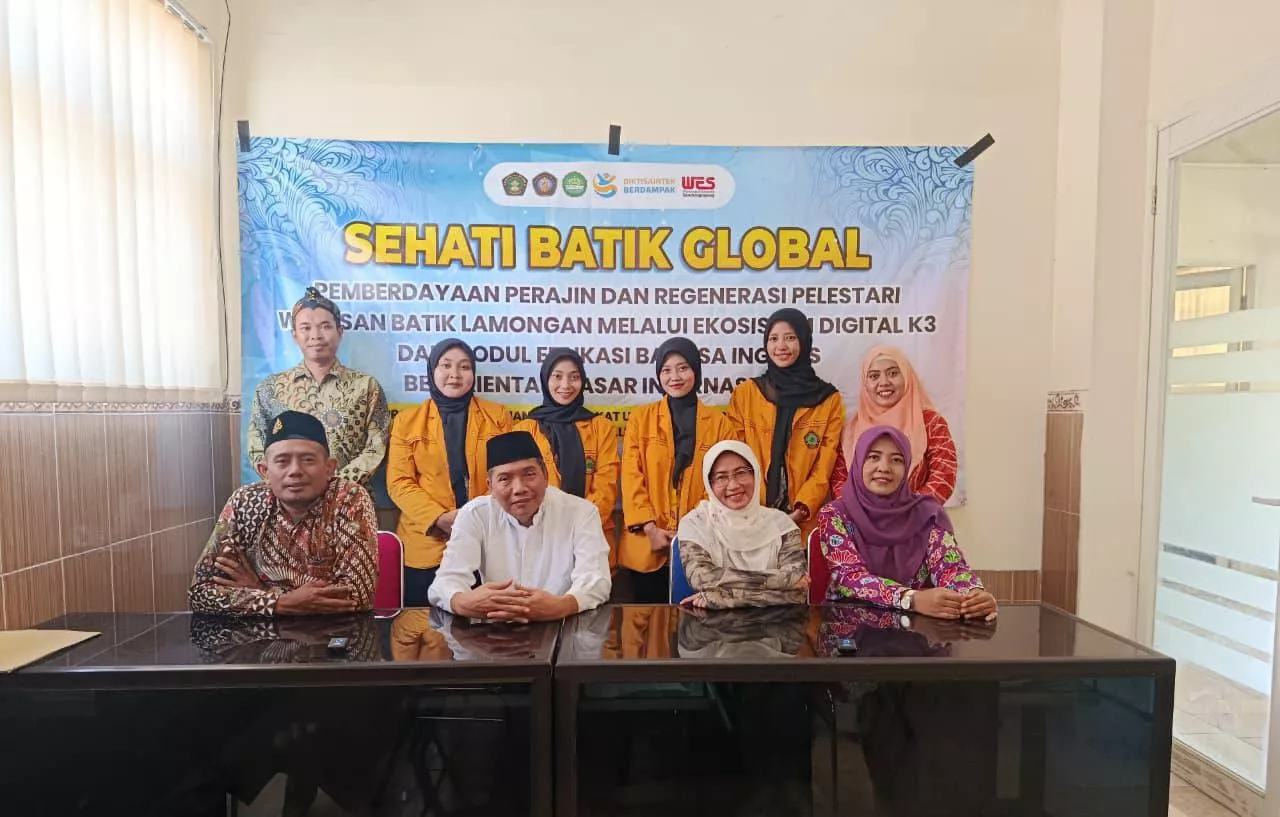 Kolaborasi UB dan Universitas Billfath, Batik Lamongan Siap Go Internasional