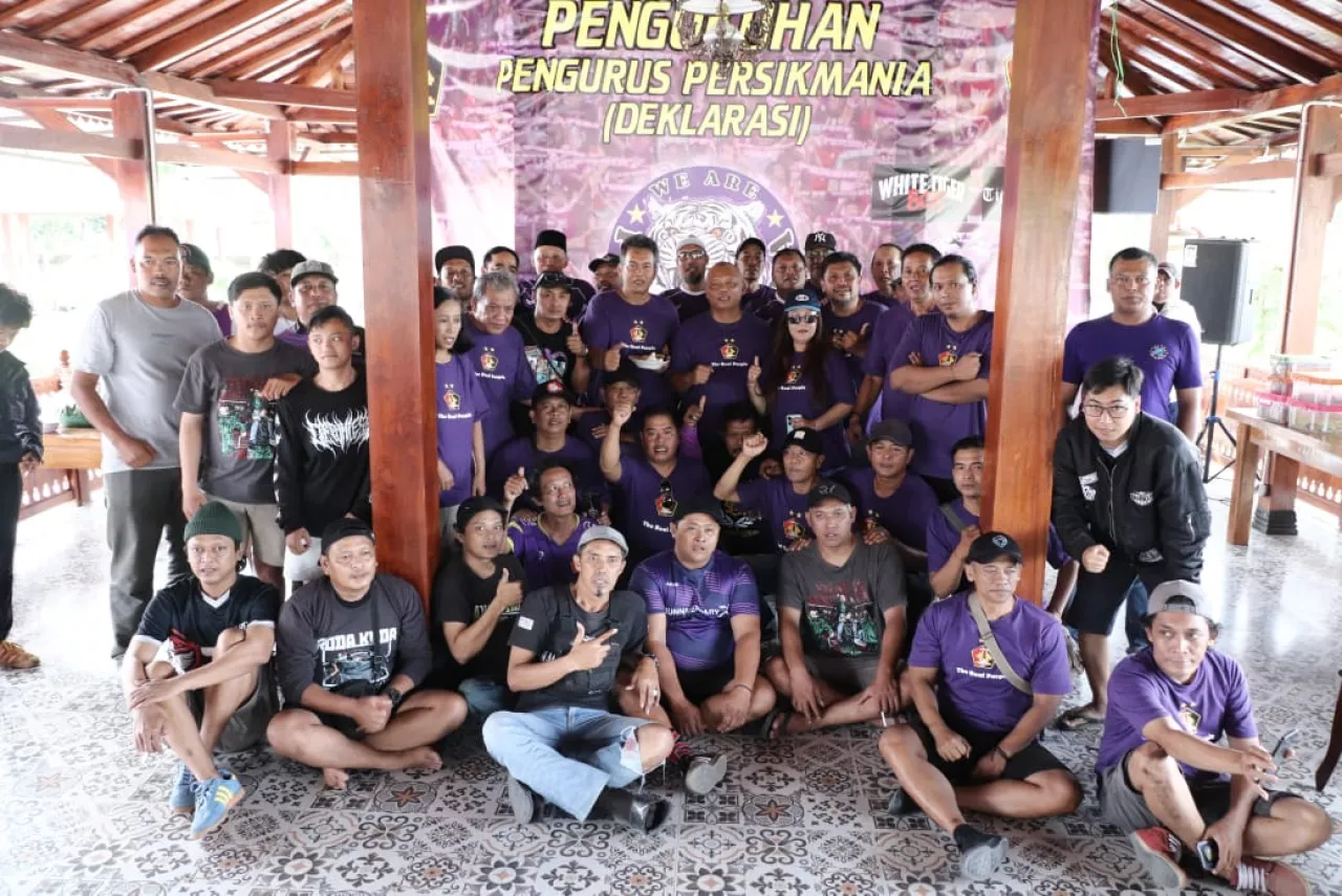We Are Persikmania The Real Purple Dideklarasikan, Dukung Persik Kediri dengan Semangat Satu Tekad