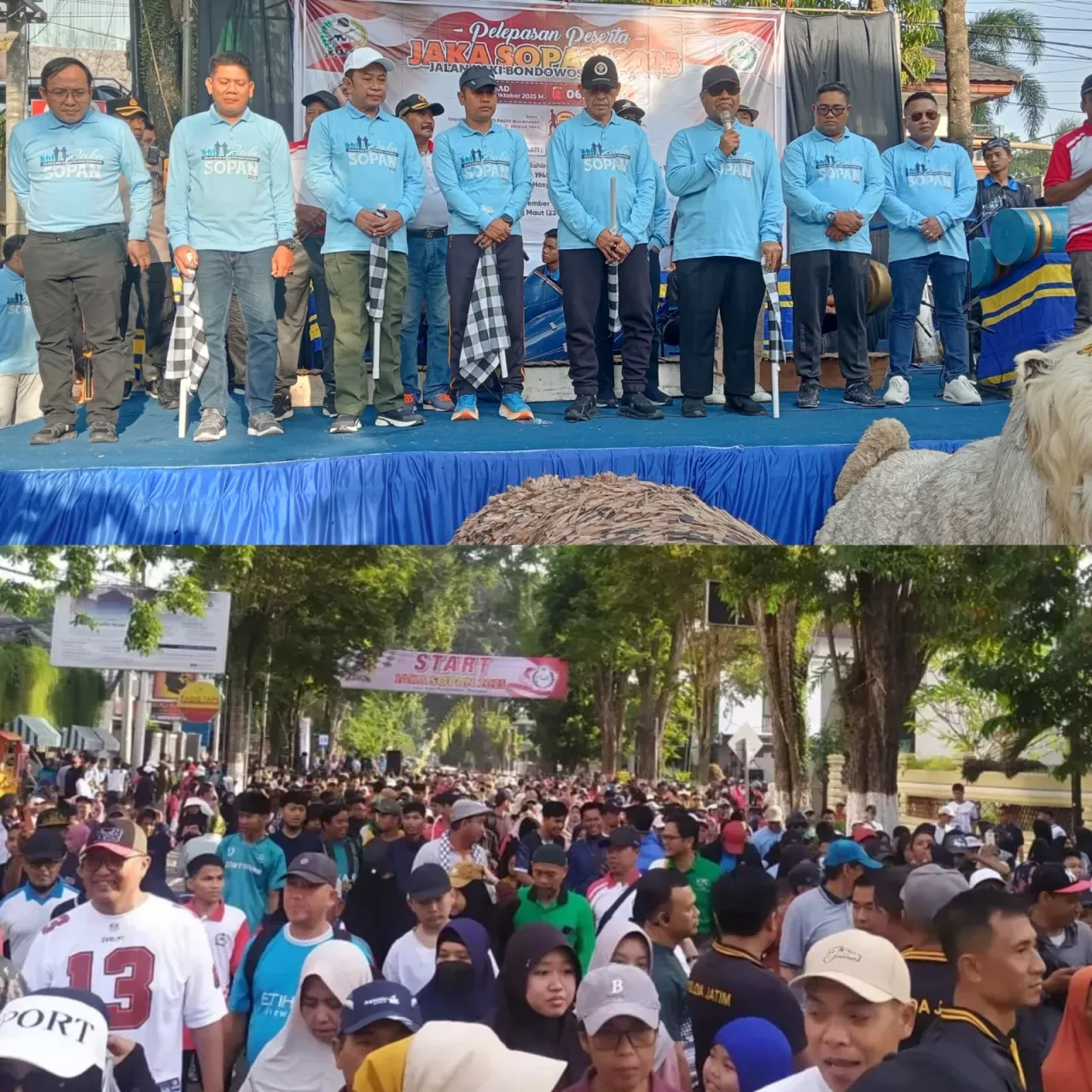 Ponpes Al Ishlah Gelar Jaka Sopan ke-8: Tanamkan Adab dan Sehat Lewat Jalan Kaki Bondowoso–Dadapan