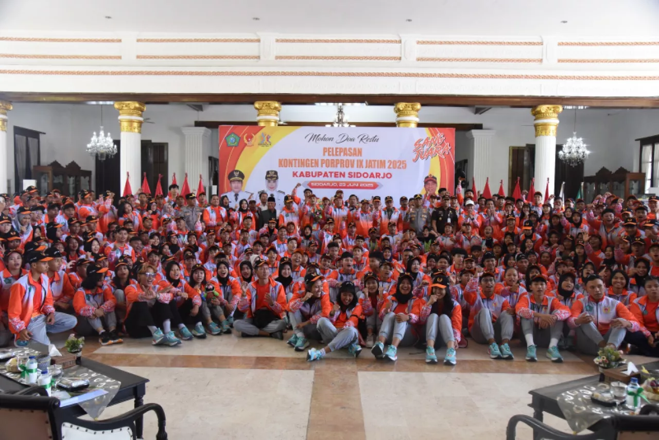 Pemkab Sidoarjo Proses Bonus Atlet Peraih Medali Porprov Jatim 2025