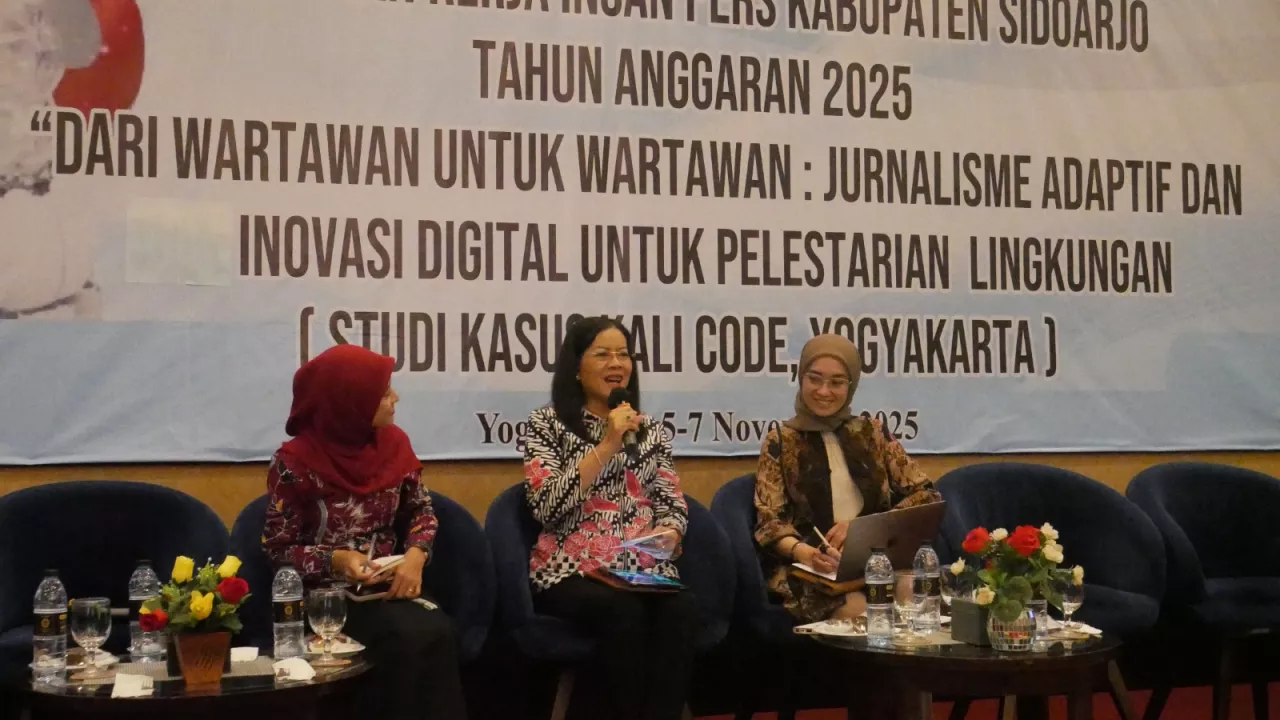 Pemkab Sidoarjo Ajak Wartawan Kunker ke Yogyakarta, Belajar Jurnalisme Lingkungan di Kali Code