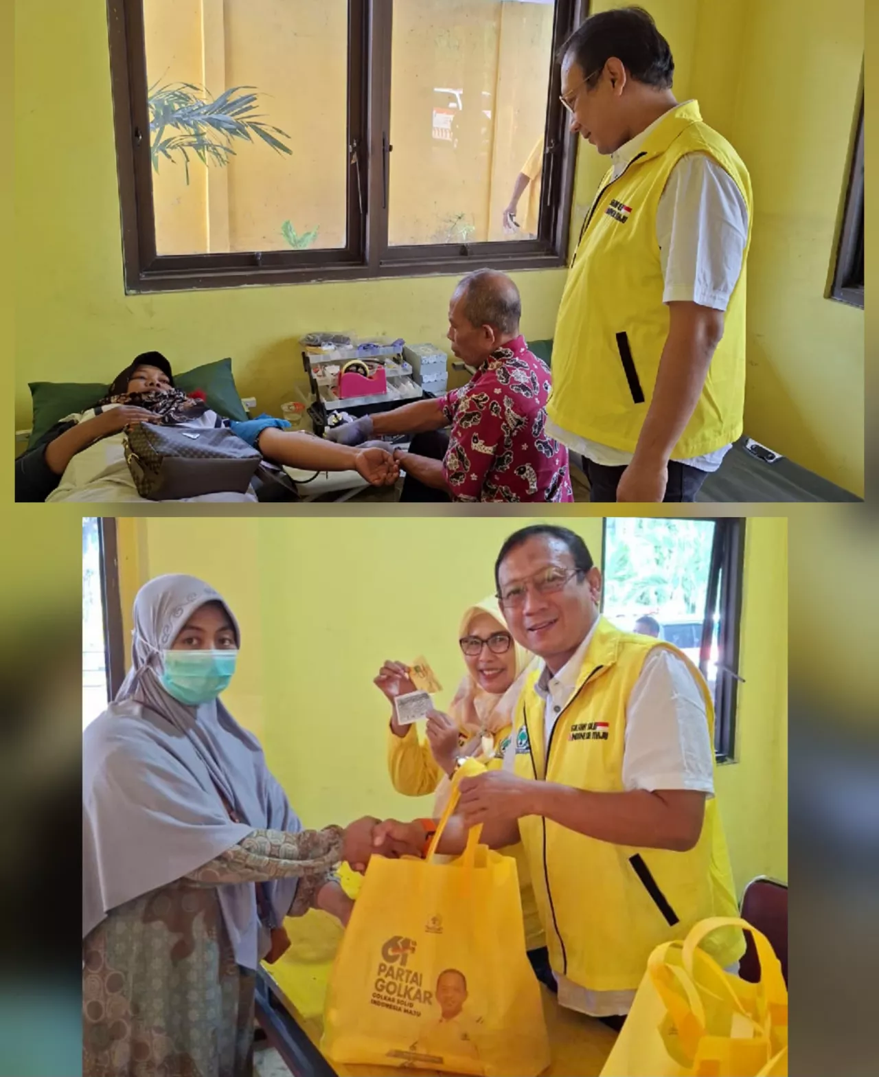 Golkar Lamongan Gelar Aksi Sosial dalam Rangka Meriahkan HUT Partai ke-61