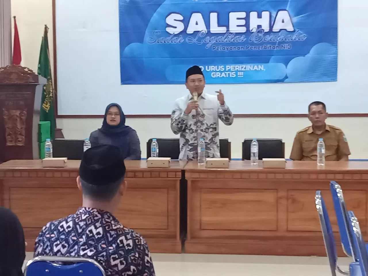 Dinas Penanaman Modal Jatim Gandeng MWCNU Paiton Sosialisasikan SALEHA, Dorong Pelaku Usaha Sadar Legalitas