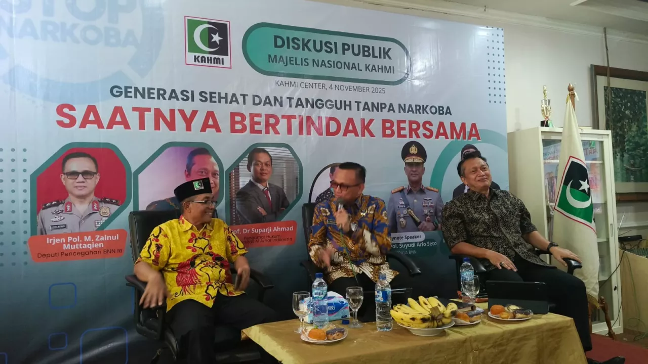 Diskusi Terbuka MN KAHMI: 50 Orang Tewas Setiap Hari di Indonesia Akibat Narkoba