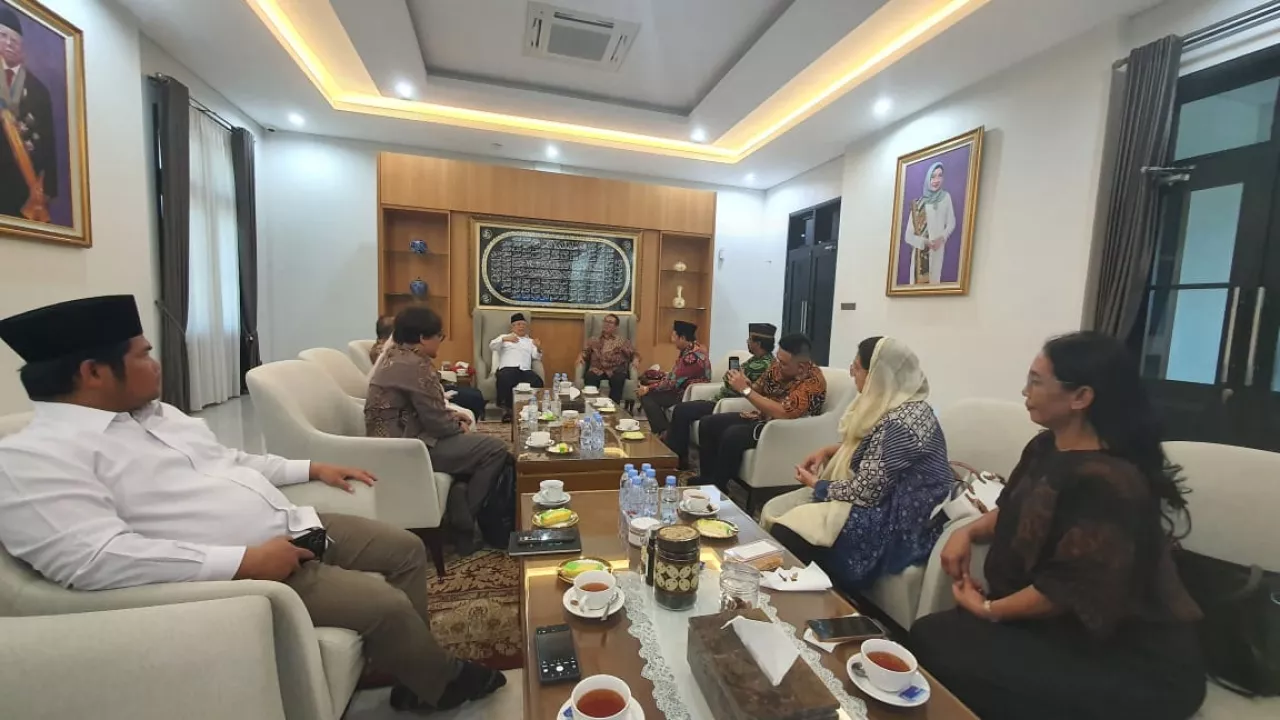 KH Ma'ruf Amien Dukung Penguatan Ekosistem Media Siber Nasional dan HPN 2026 di Banten