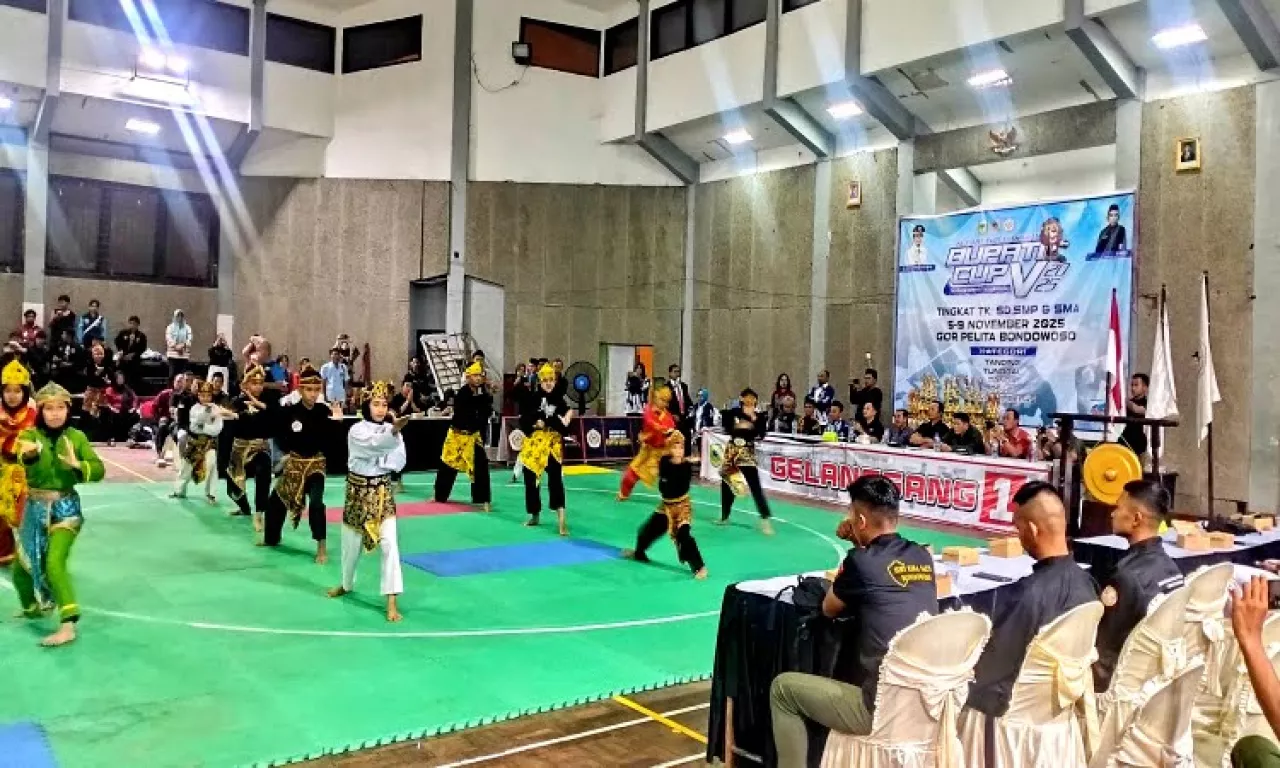 Gairah Pencak Silat Bondowoso Menyala, Ratusan Pesilat Ramaikan Bupati Cup V