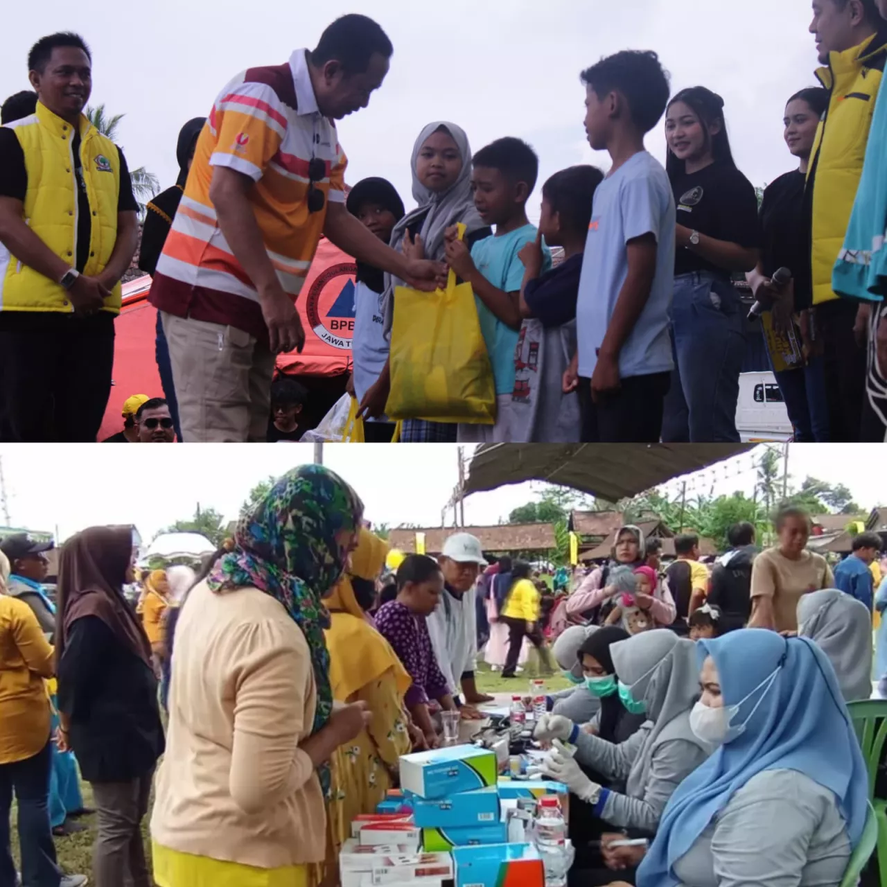 Golkar Bondowoso Rayakan HUT ke-61 dengan 1.000 Sembako, Cek Kesehatan Gratis, dan Senyum Warga