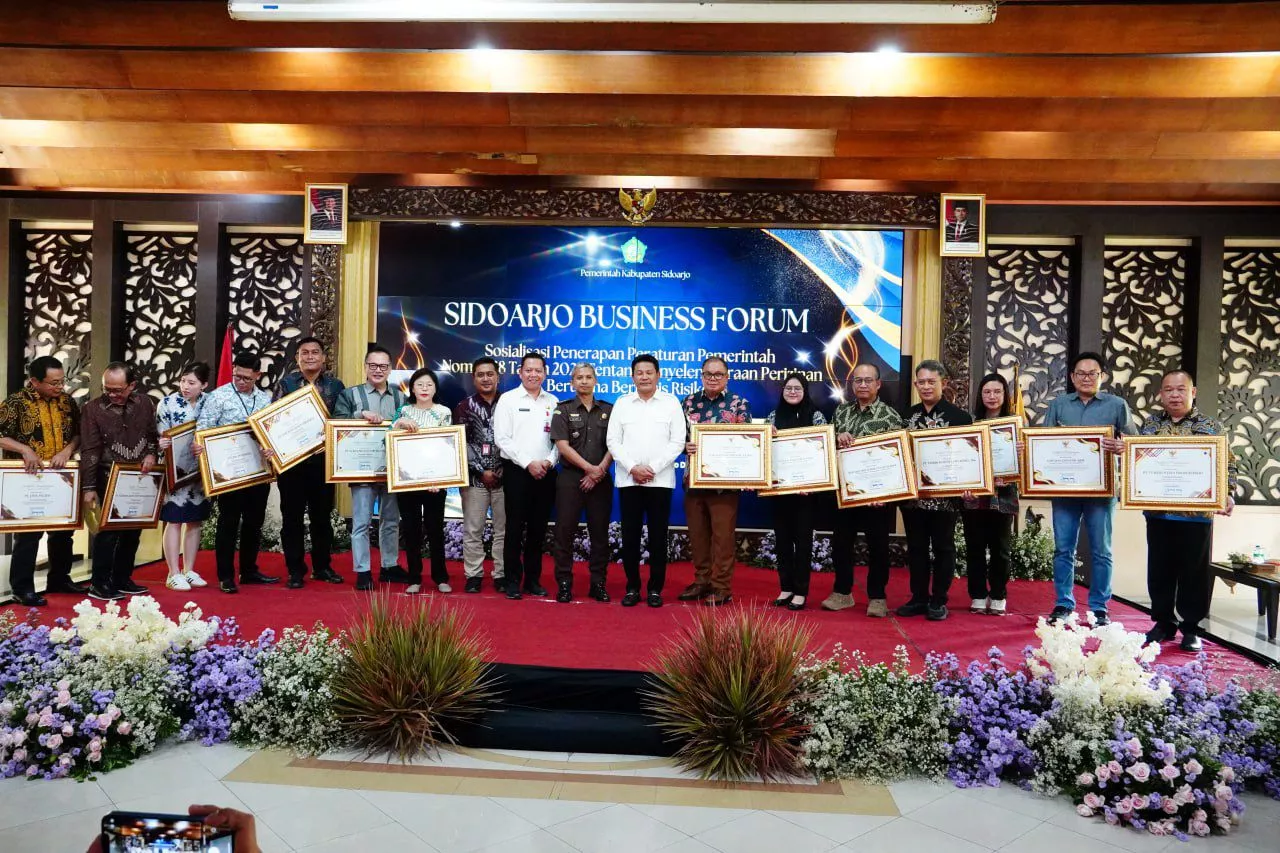 Realisasi Investasi Sidoarjo Tembus Rp 14,08 Triliun, Bupati Subandi Apresiasi Para Investor