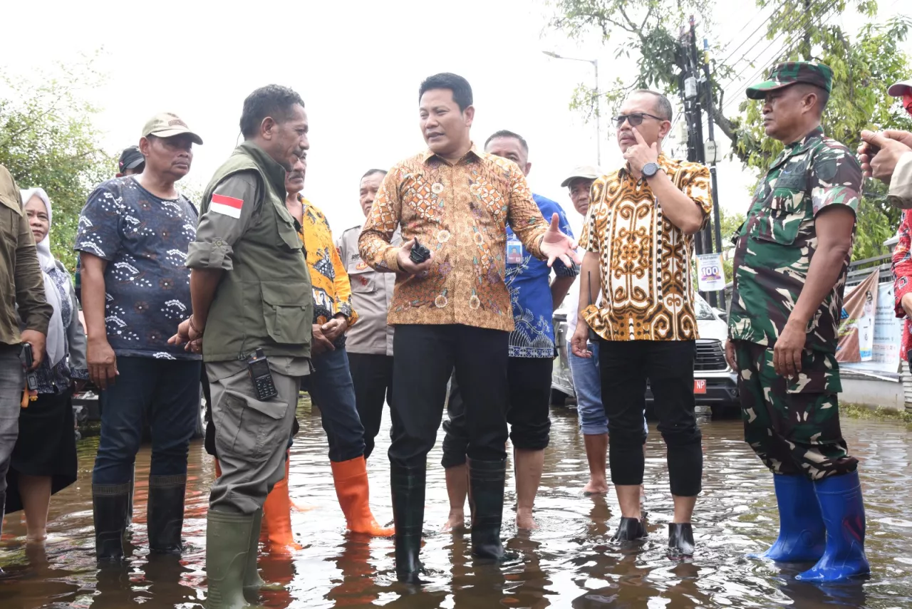 Pemkab Sidoarjo Gandeng ITS Mitigasi Banjir Tahunan di Kedungbanteng