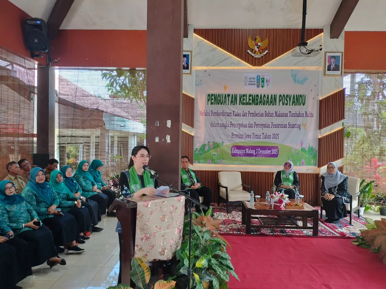 Arumi Bachsin : Posyandu Ujung Tombak Penguatan Peran Warga Dalam Pencegahan Stunting Di Jatim