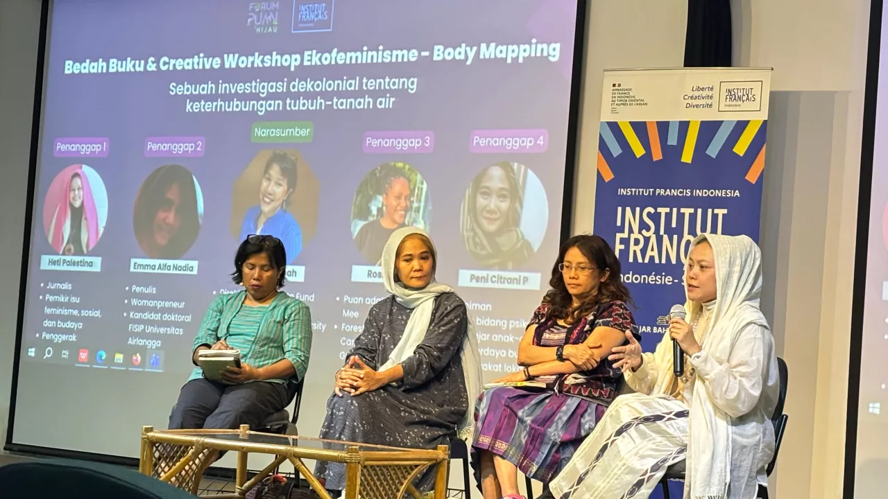 Tatkala Tubuh dan Alam Bicara: Ekofeminisme dalam Bedah Buku dan Body Mapping