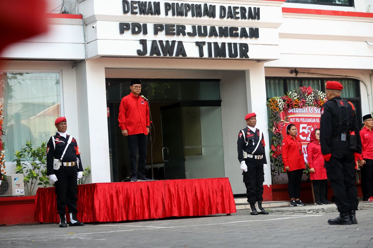 HUT ke-52 PDI Perjuangan, Kanang Kilas Balik Sejarah Partai, Tegaskan Dukungan untuk Megawati 