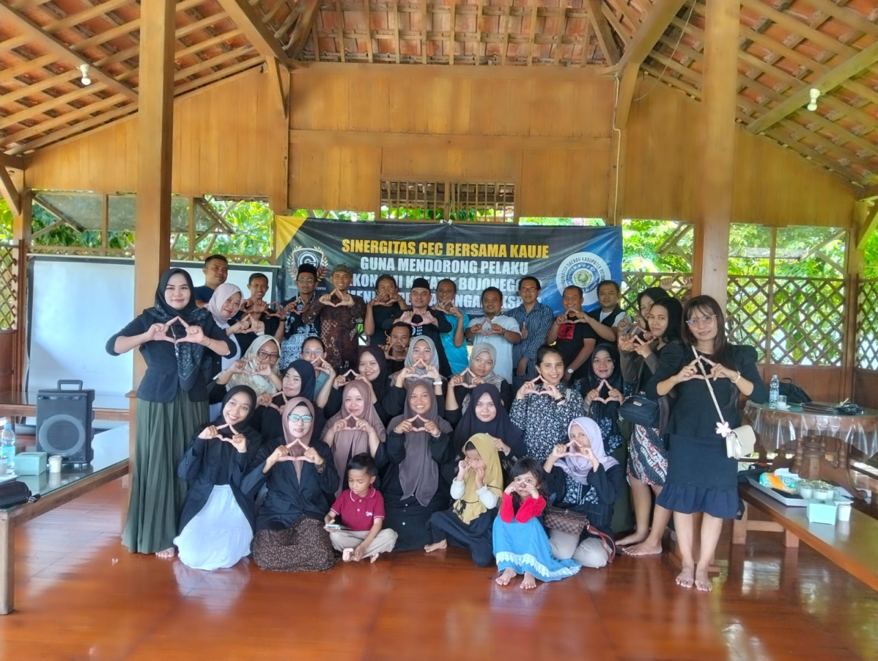 Sinergi CEC Bersama KAUJE Korda Bojonegoro Guna Mendorong Pelaku Ekonomi Kreatif Ke Tingkat Ekspor