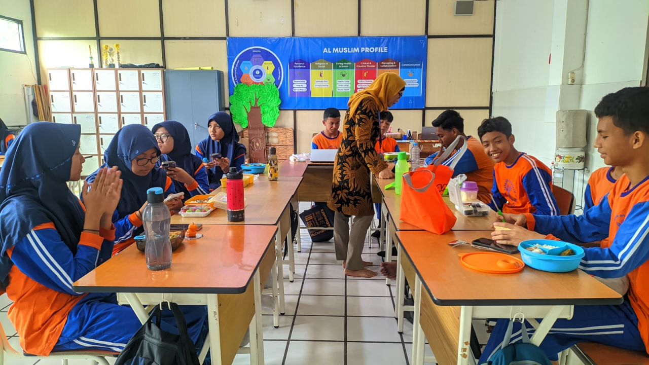 SMP Al Muslim Sidoarjo Gelar Healthy Day untuk Hidup Sehat