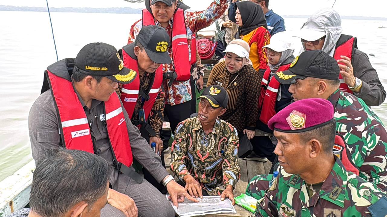 Plt Bupati Sidoarjo Lakukan Sidak ke Desa Segoro Tambak