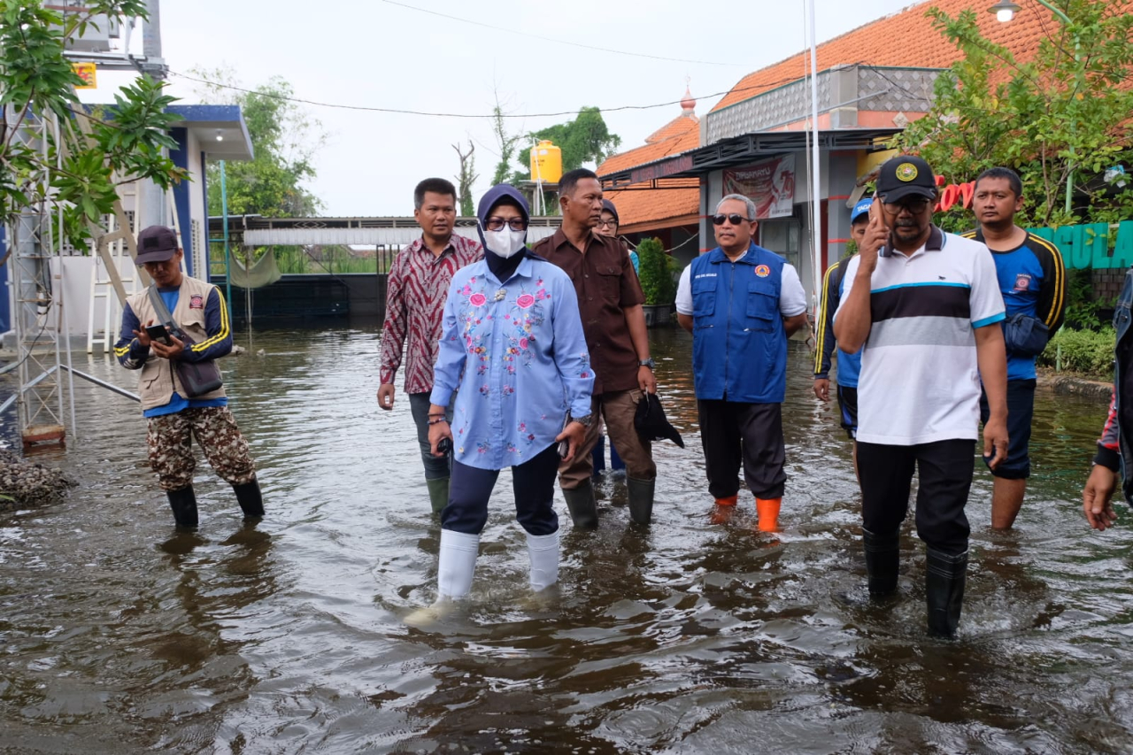 Begini Upaya Pemkab Sidoarjo Atasi Banjir di Kecamatan Waru dan Tanggulangin