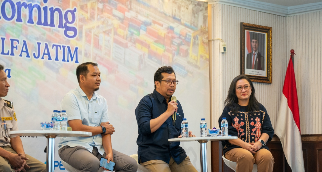 ALFI/ILFA Jatim Gelar Diskusi Guyub di Terminal Petikemas Surabaya (TPS)