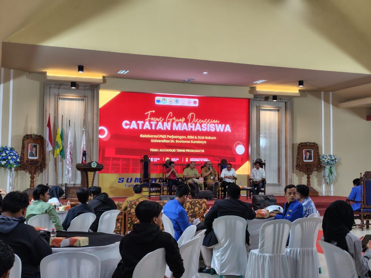 PMII Perjuangan dan BEM Hukum Unitomo Soroti Peredaran Miras Daring, Desak Regulasi Diperketat