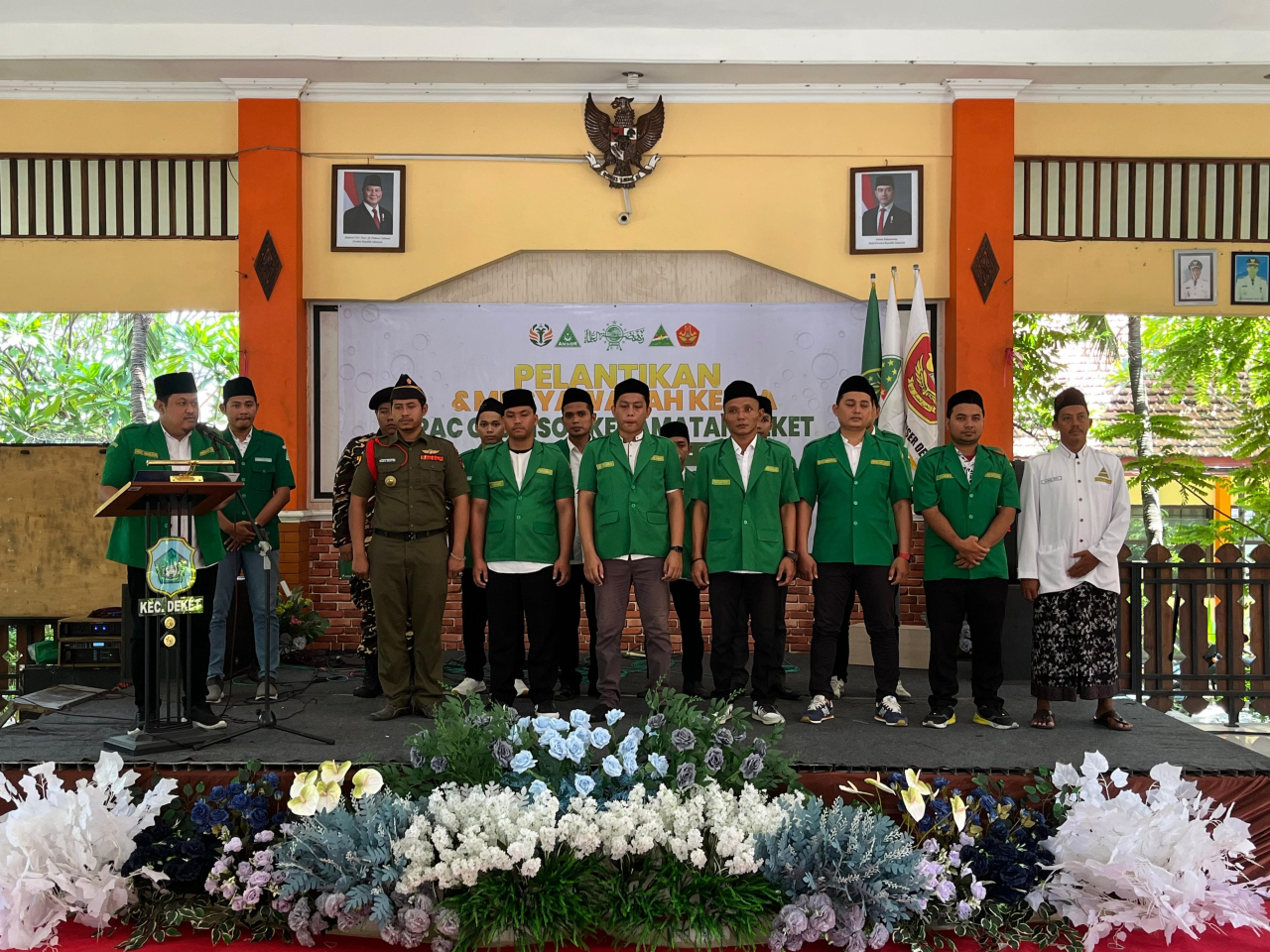 PAC GP Ansor Deket Gelar Pelantikan, Berdaya Bersama Pemuda