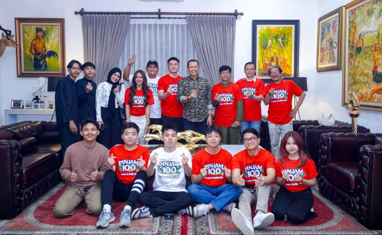 Buka Bersama Pemain 'Pinjam 100 The Movie', Bamsoet Ajak Generasi Muda Tidak Mudah Menyerah