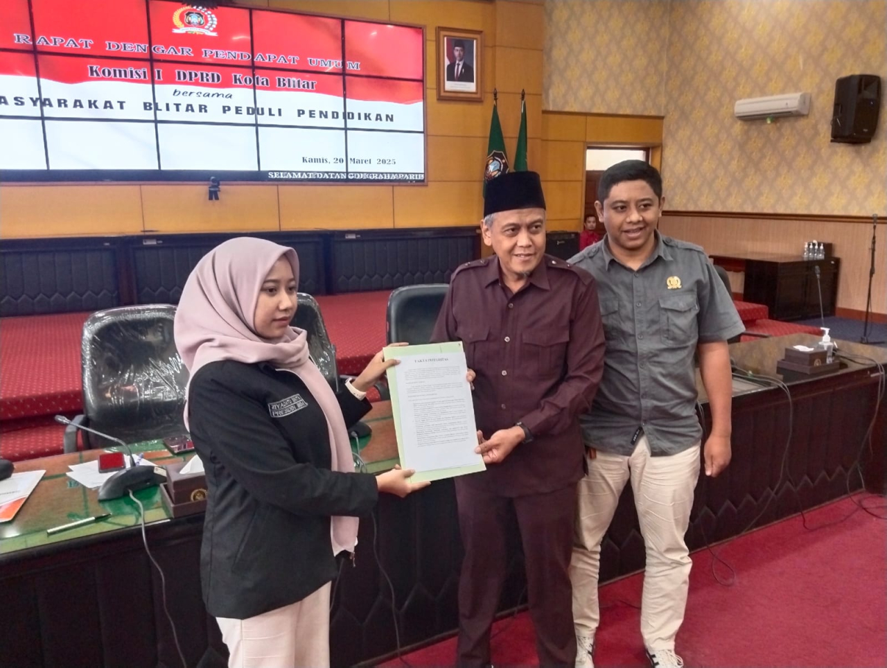 MPP Audiensi dengan DPRD Kota Blitar, Tuntut Keadilan Tata Ruang untuk Pendidikan